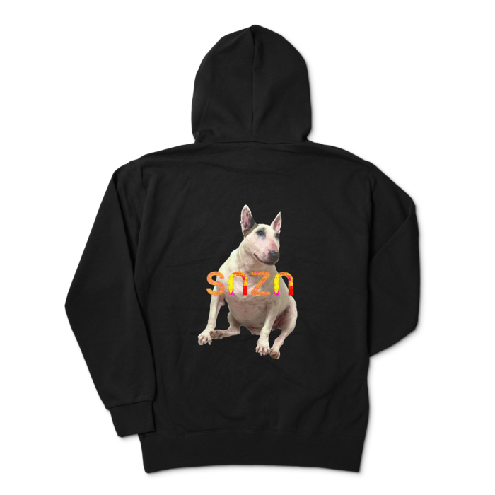ジップパーカー - XL - ブラック