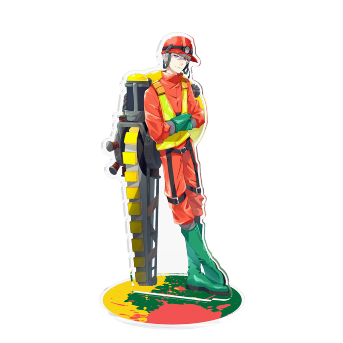 アクリルフィギュア - 160x160mm
