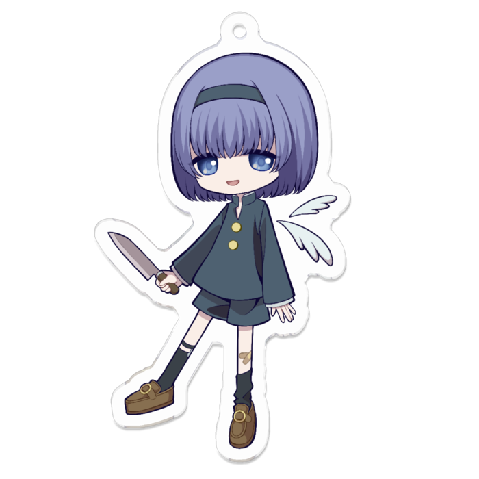 オリキャラ アクリルキーホルダー 獏の腸 Booth