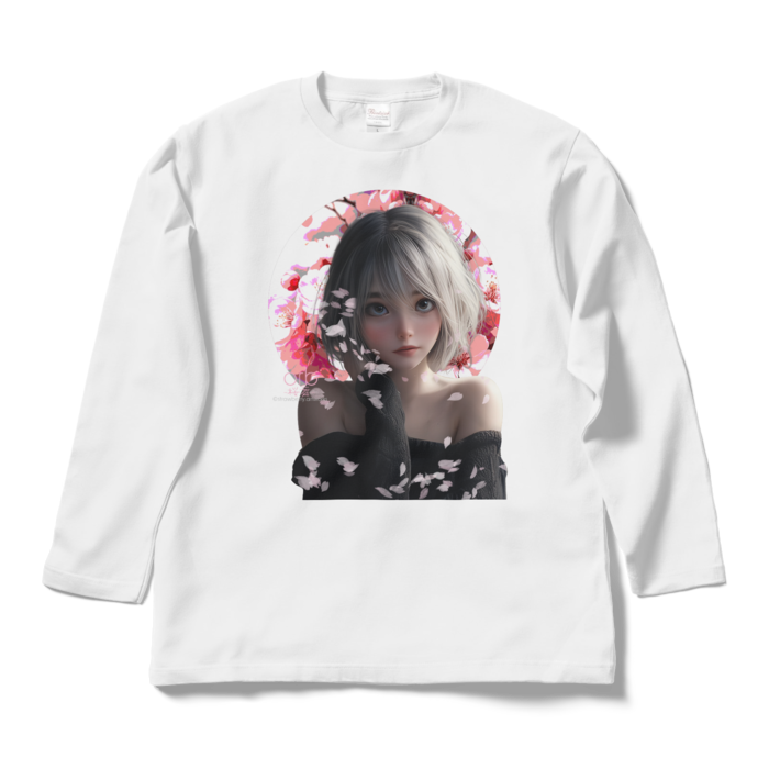 ロングスリーブTシャツ - L - typeAホワイト