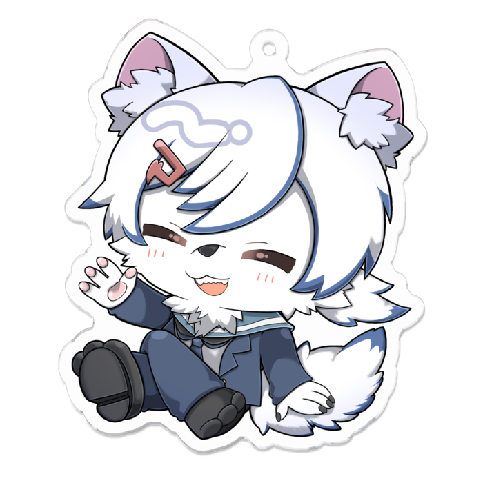 アクリルキーホルダー - 70 x 70 (mm)