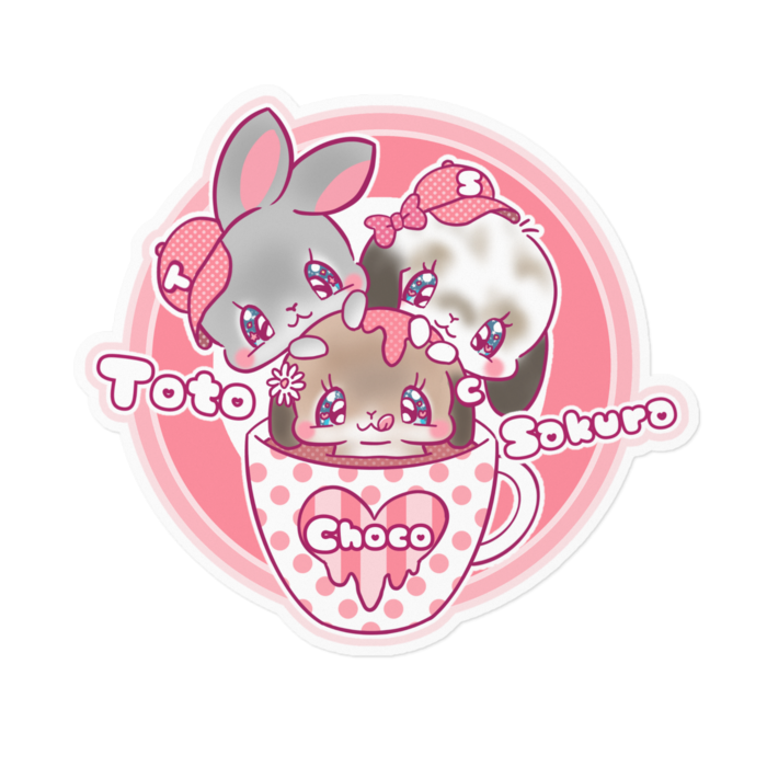 ステッカー - 160 x 160 (mm)