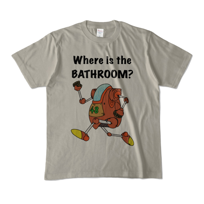 カラーTシャツ - M - シルバーグレー (淡色)