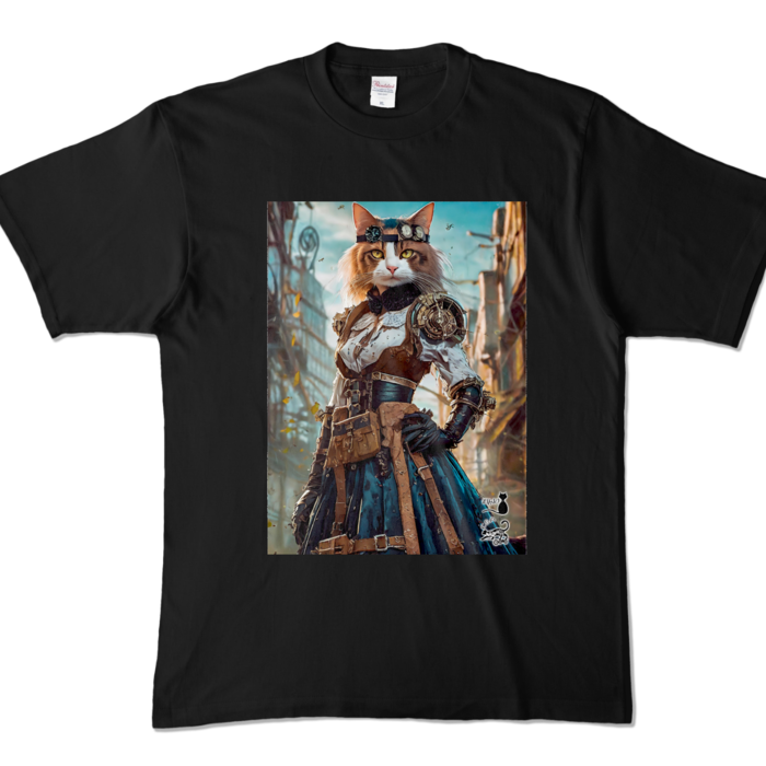 カラーTシャツ - XL - ブラック (濃色)