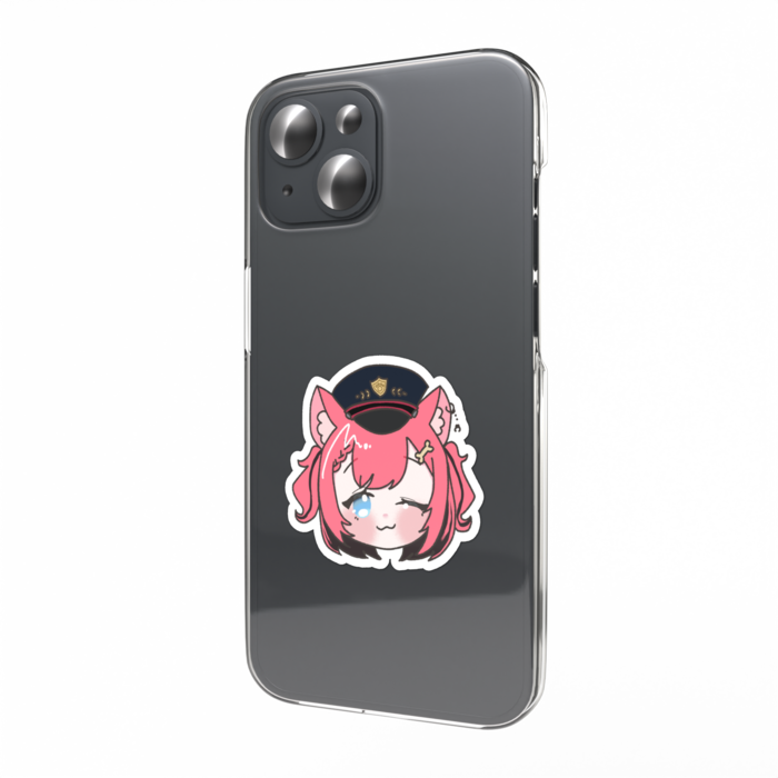 あずきスマホステッカー - 縦