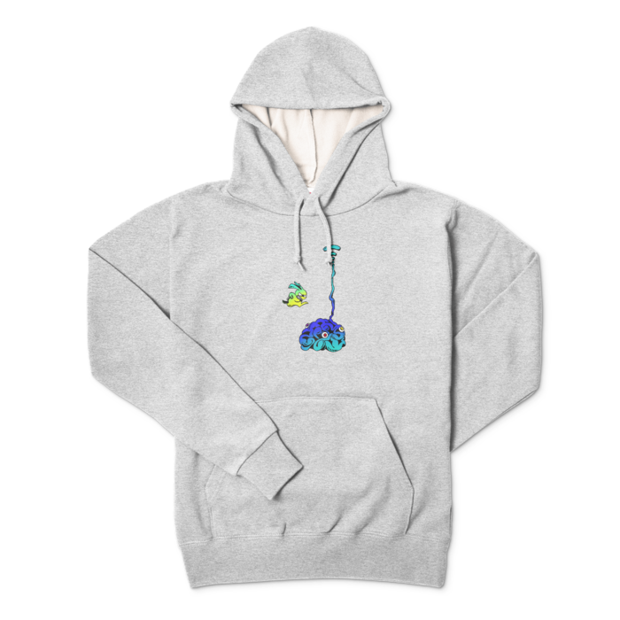 パーカー - L - 杢グレー(1)