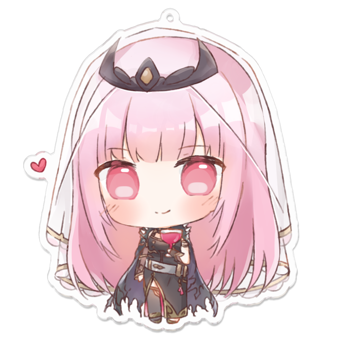 アクリルキーホルダー - 100 x 100 (mm)