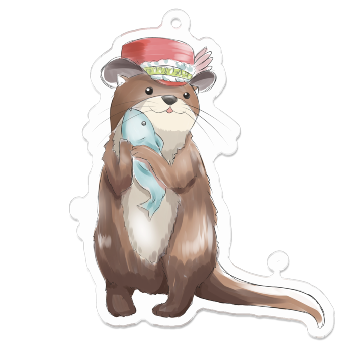 アクリルキーホルダー - 70 x 70 (mm)