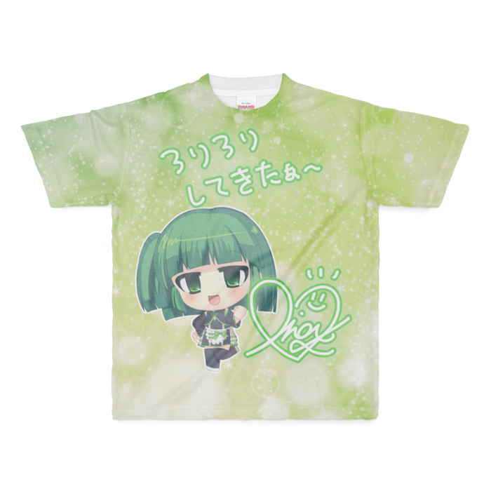 フルグラフィックTシャツ - M - 両面印刷