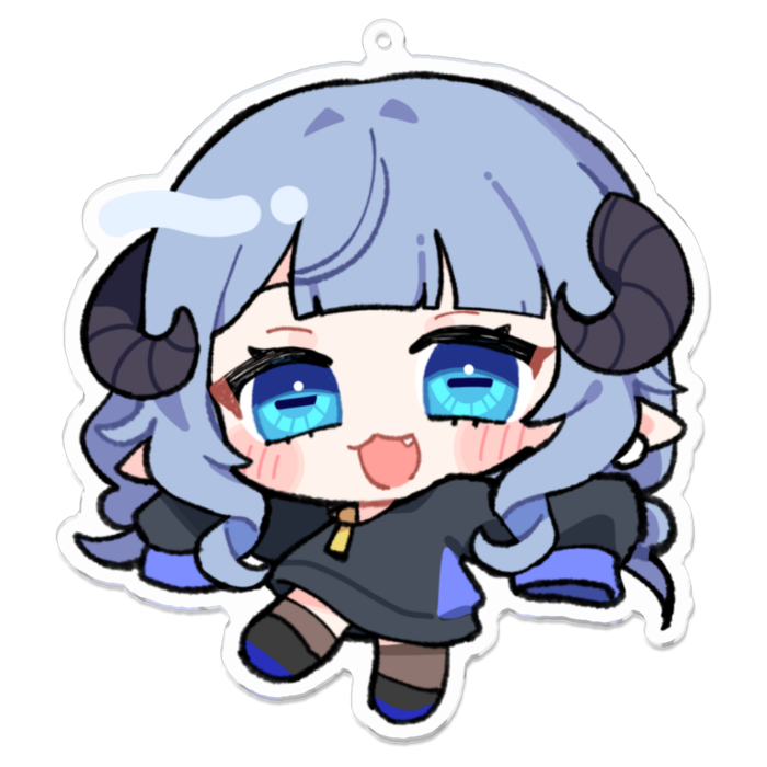 アクリルキーホルダー - 100 x 100 (mm)