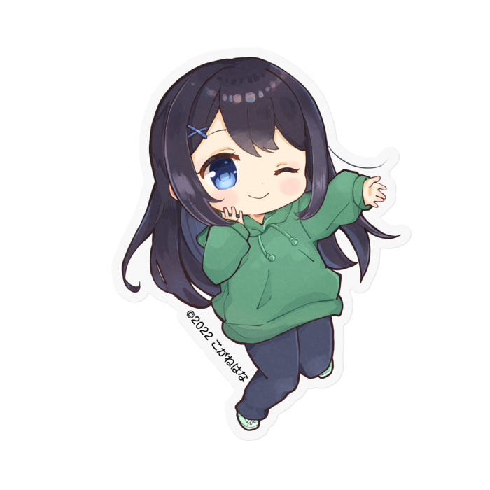 ステッカー - 100 x 100 (mm)