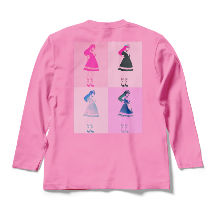 ロングスリーブTシャツ - M - ピンク