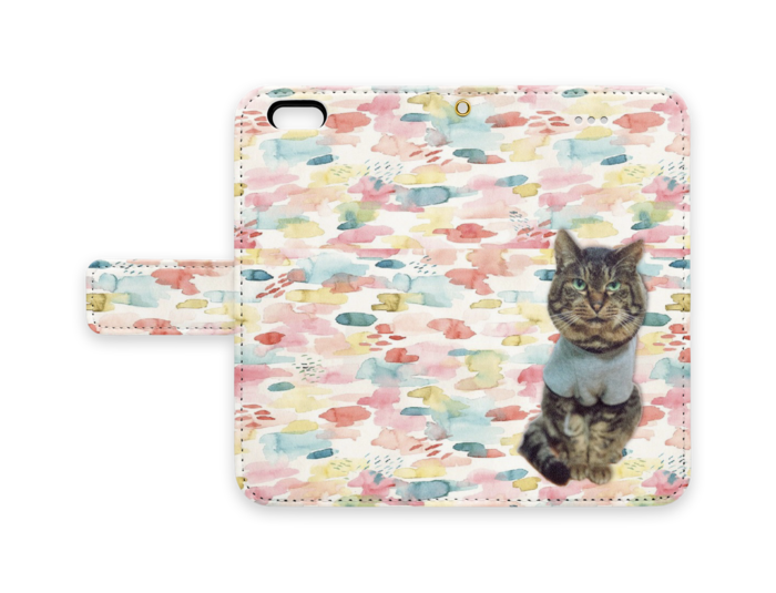 手帳型iPhoneケース - iPhone 6 / 6s - ストラップ穴 あり