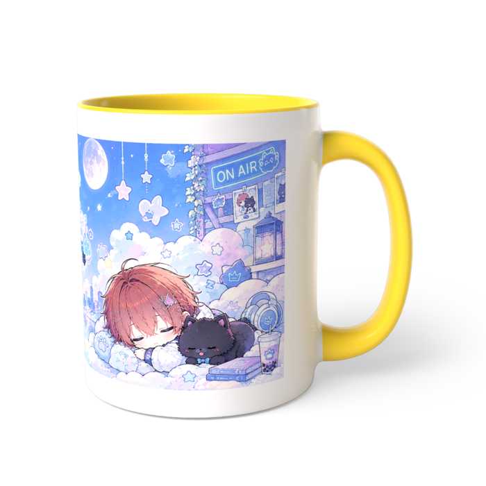 マグカップ (イエロー)　配信中-昼-