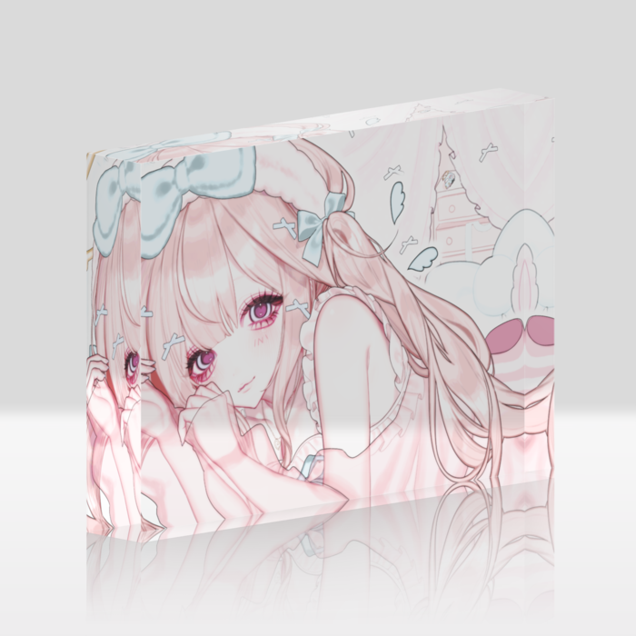 アクリルブロック - 148 × 100mm