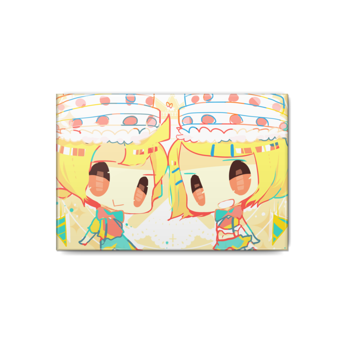 缶バッジ - 80x54mm
