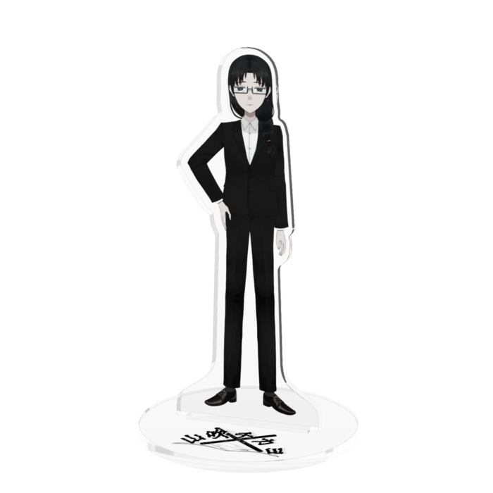 スーツ(三つ編み) - 100x100mm