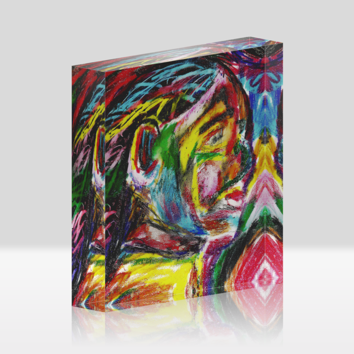 アクリルブロック - 100x100mm