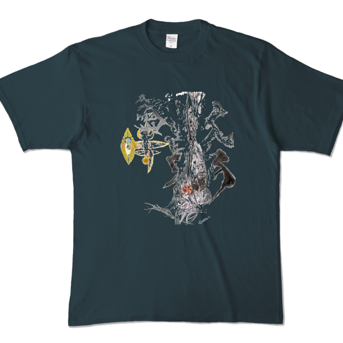 カラーTシャツ - XL - デニム (濃色)