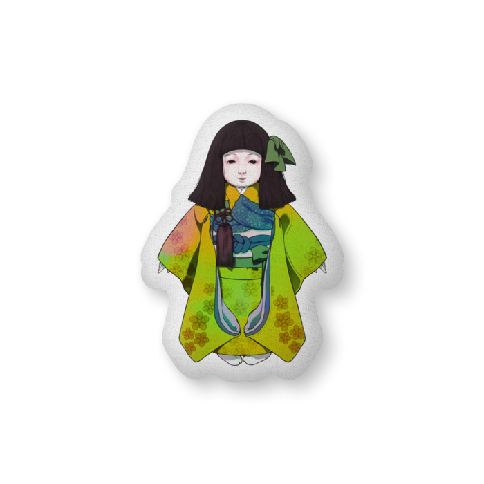 山吹太夫の人形クッション