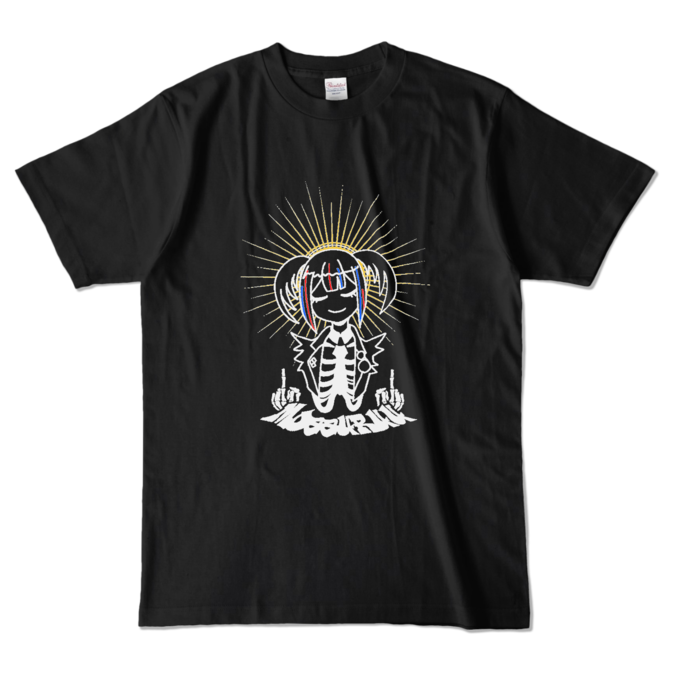 カラーTシャツ - L - ブラック (濃色)