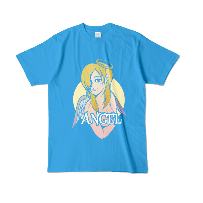 カラーTシャツ - L - ターコイズ (濃色)