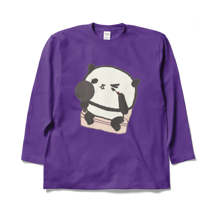 ロングスリーブTシャツ - XL - パープル