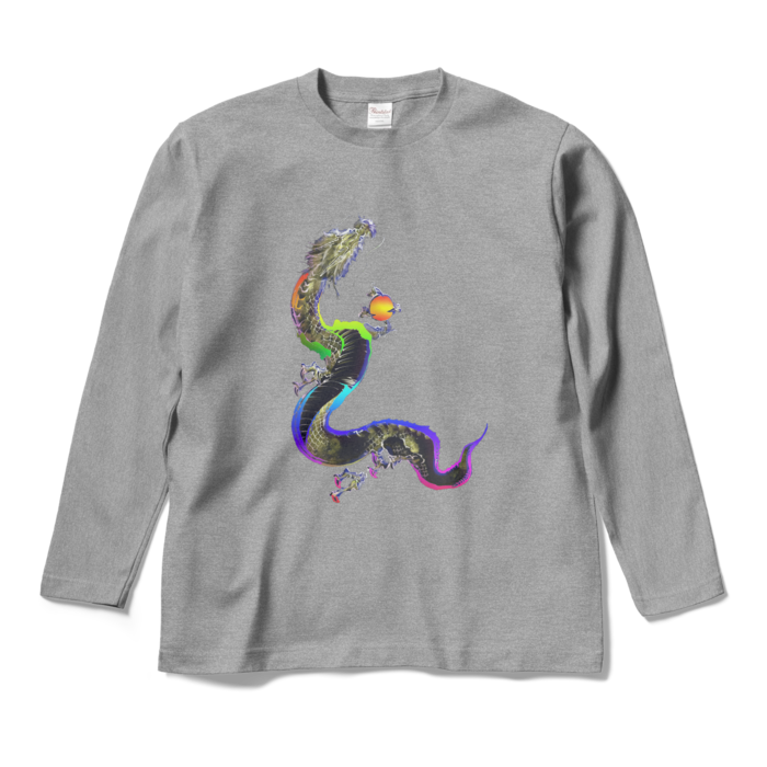 ロングスリーブTシャツ - M - 杢グレー
