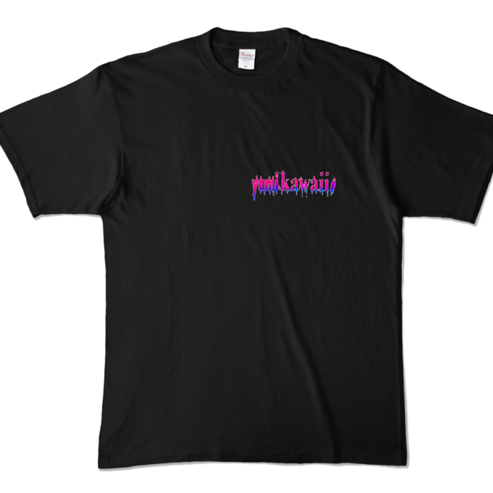 カラーTシャツ - XL - ブラック (濃色)
