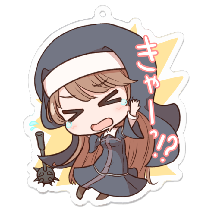 アクリルキーホルダー - 70 x 70 (mm)