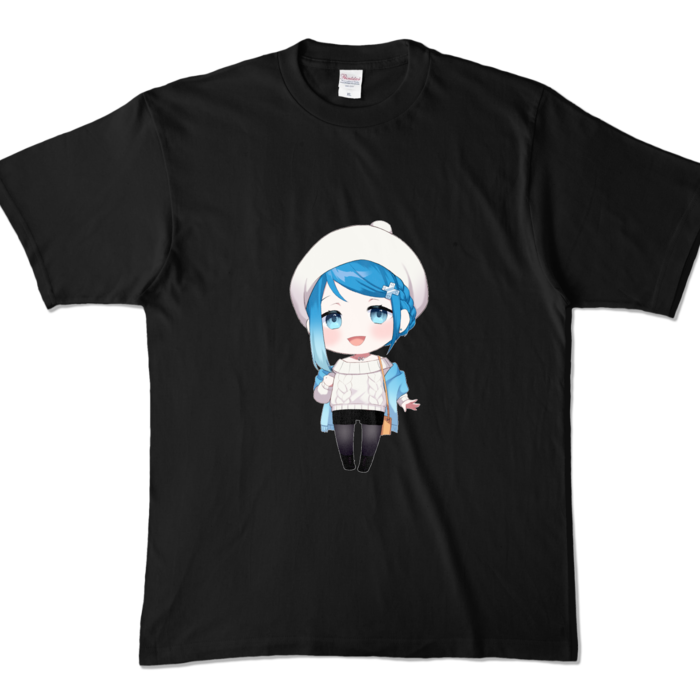 カラーTシャツ - XL - ブラック (濃色)