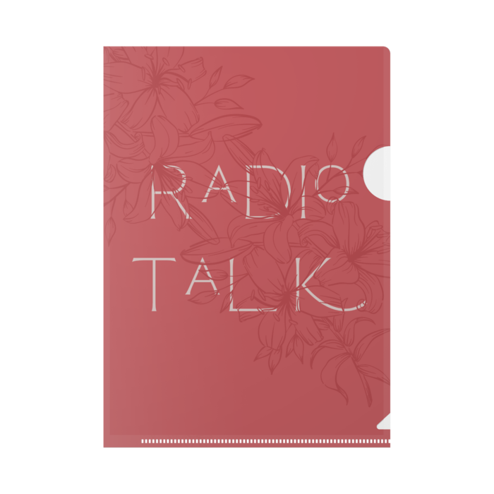 クリアファイル - フラワー