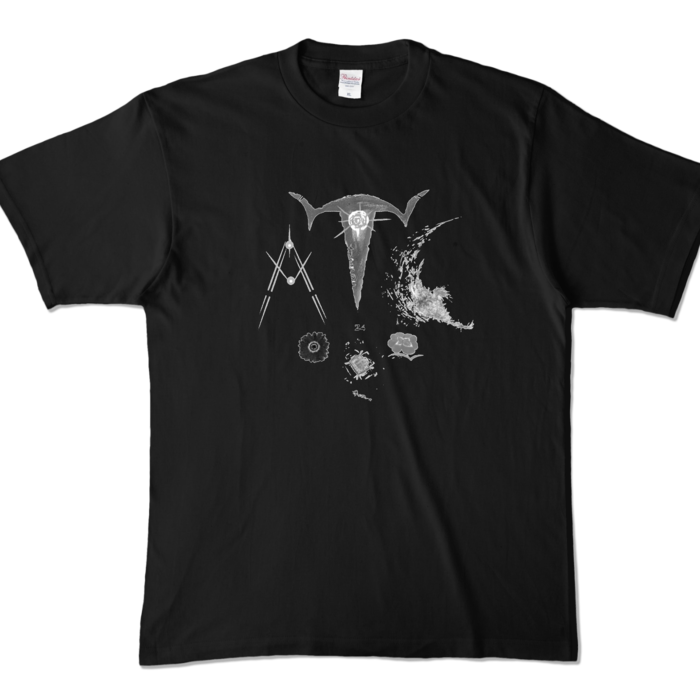 カラーTシャツ - XL - ブラック (濃色)