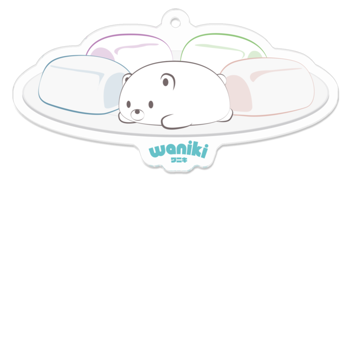 アクリルキーホルダー - 70 x 70 (mm)