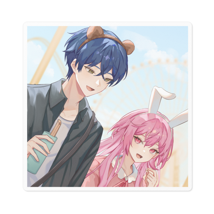 ステッカー - 100 x 100 (mm)