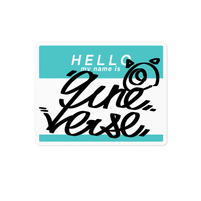 ステッカー - 100 x 100 (mm)