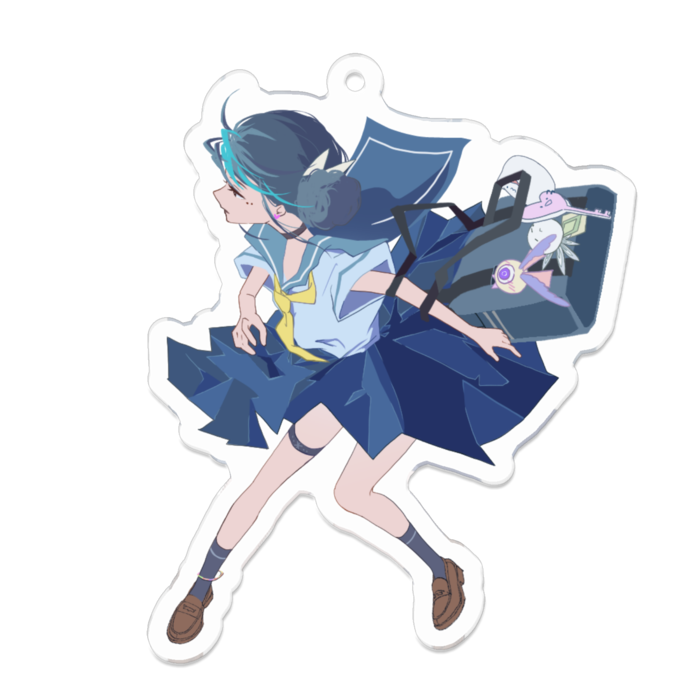 アクリルキーホルダー - 70 x 70 (mm)
