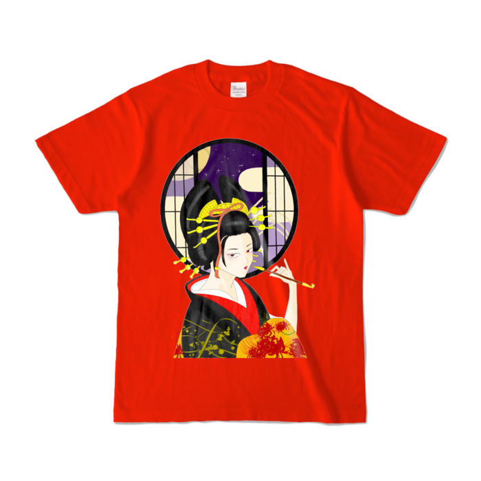 カラーTシャツ - S - レッド (濃色)