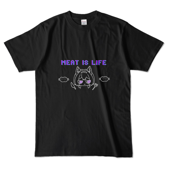 カラーTシャツ - L - ブラック (濃色)