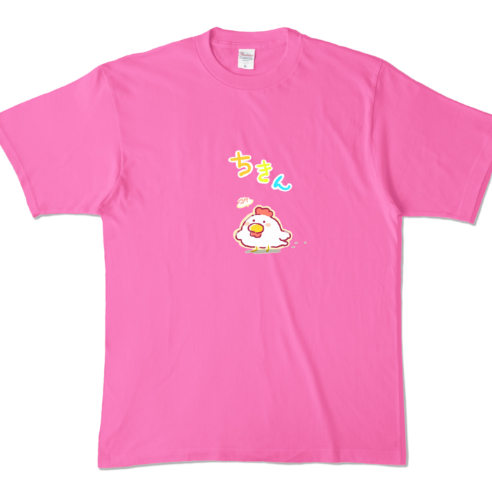 カラーTシャツ - XL - ピンク （濃色）