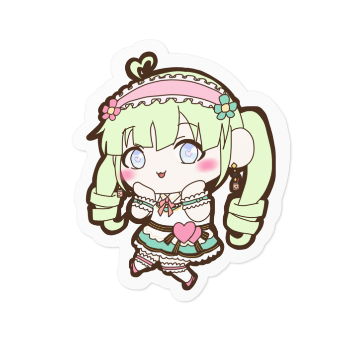 ステッカー - 100 x 100 (mm)