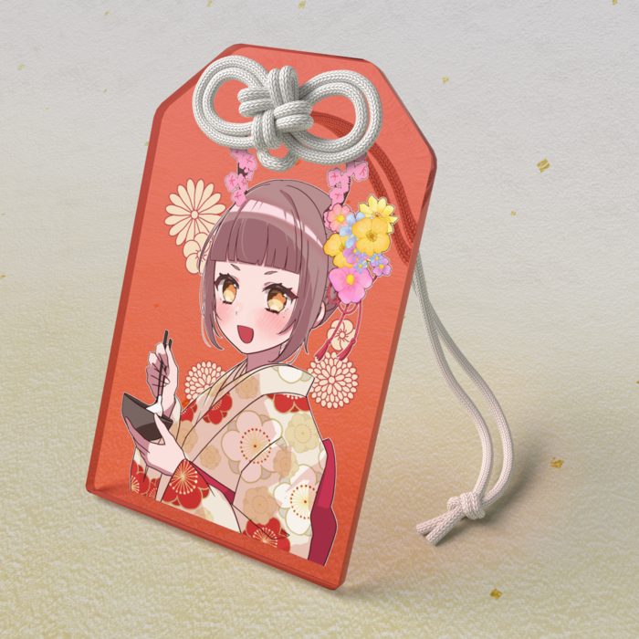 アクリルお守り - 50 × 80mm