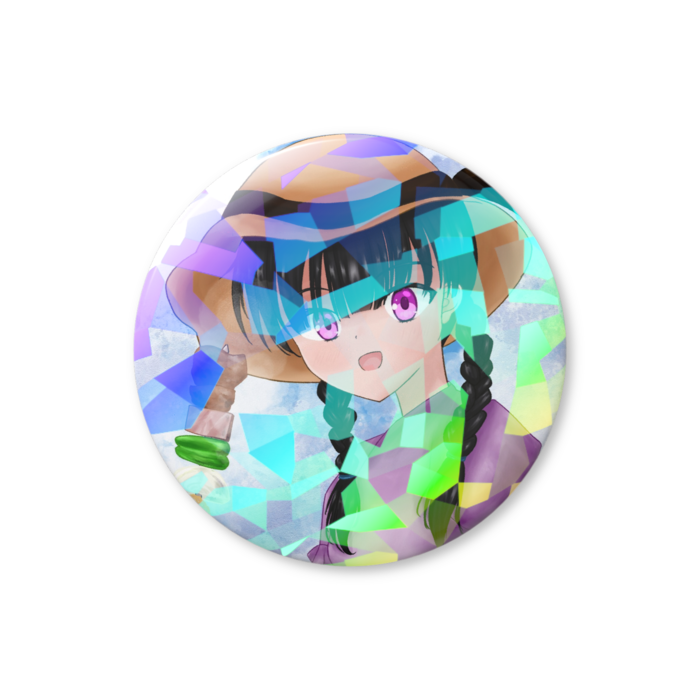 ホログラム缶バッジ - 56mm