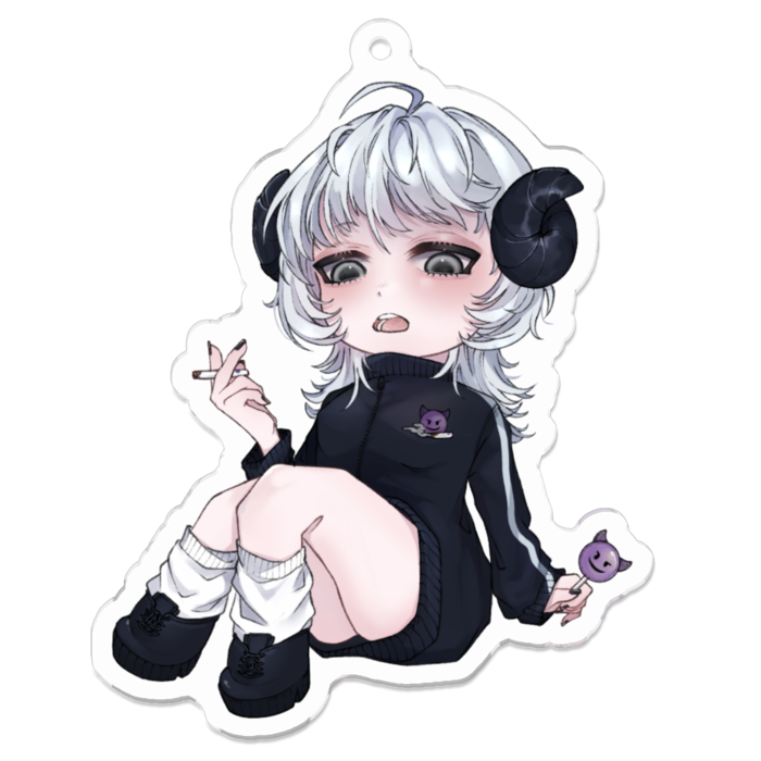 アクリルキーホルダー - 70 x 70 (mm)