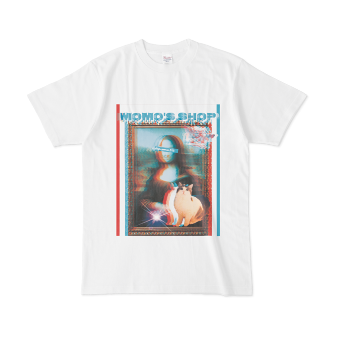 Tシャツ - L - 正面(momoriza-var06)