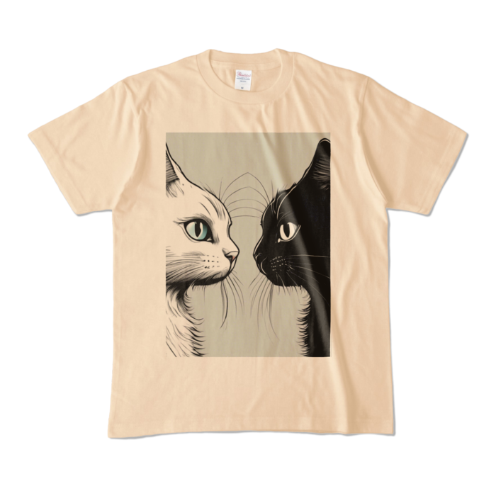 カラーTシャツ - M - ナチュラル (淡色)