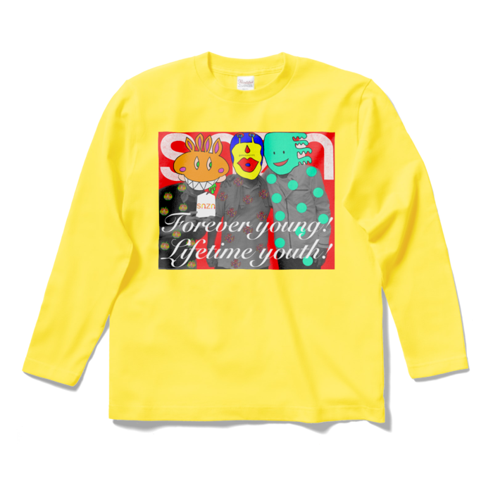 ロングスリーブTシャツ - S - イエロー