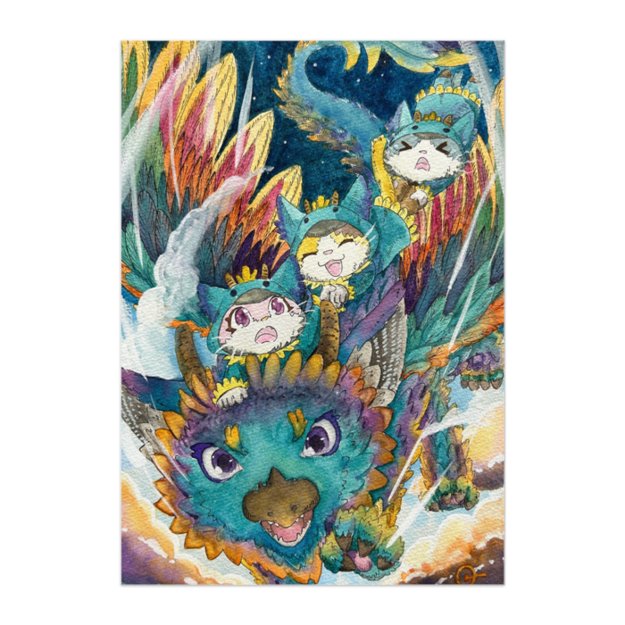 ポスター - B3半光沢紙