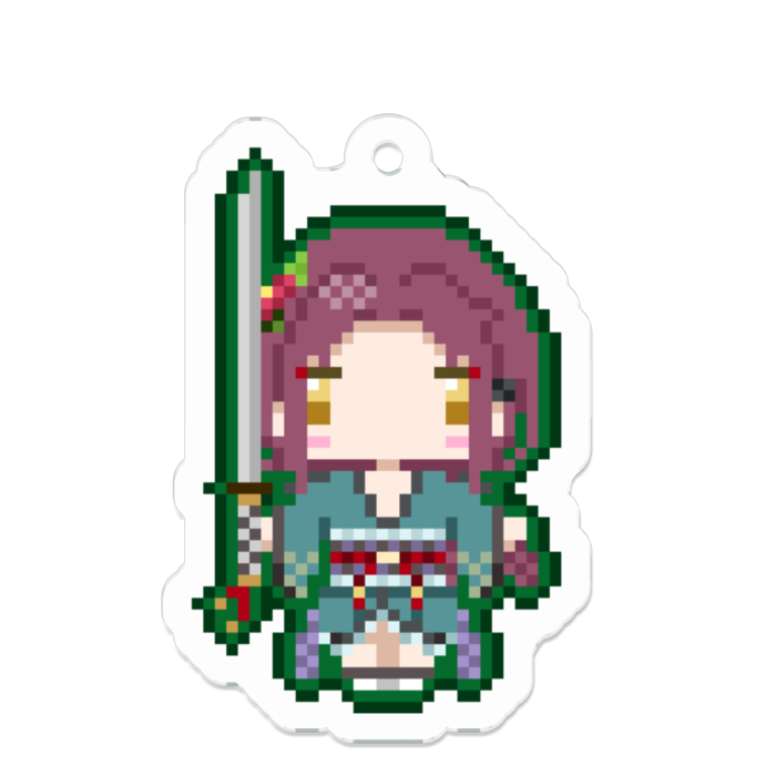 アクリルキーホルダー - 50 x 50 (mm)