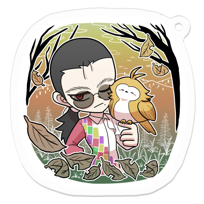 アクリルキーホルダー「オカブ」